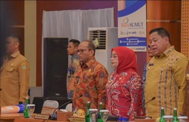 Pj Walikota Padangsidimpuan Letnan Dalimunthe Hadiri RUPS Tahunan & RUPS LB, PT Bank Sumut
