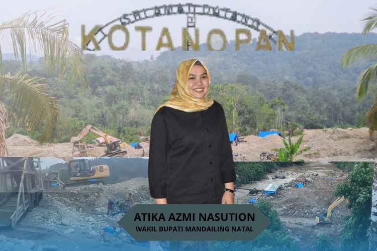 Momen Hari Kartini, Wabup Atika Nasution Dapat Kado PETI dari Kampung Halaman Kotanopan
