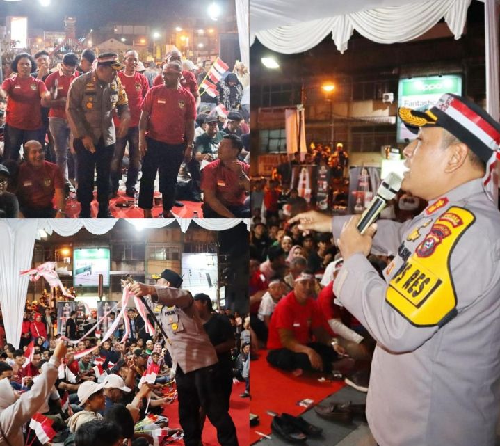 Meriahnya Nonton Bareng Piala Asia Cup U23: Membludak Dukungan Timnas Indonesia dari Padangsidimpuan